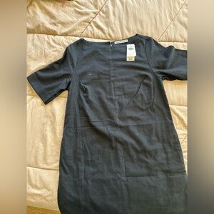 Black Short Sleeve Dress